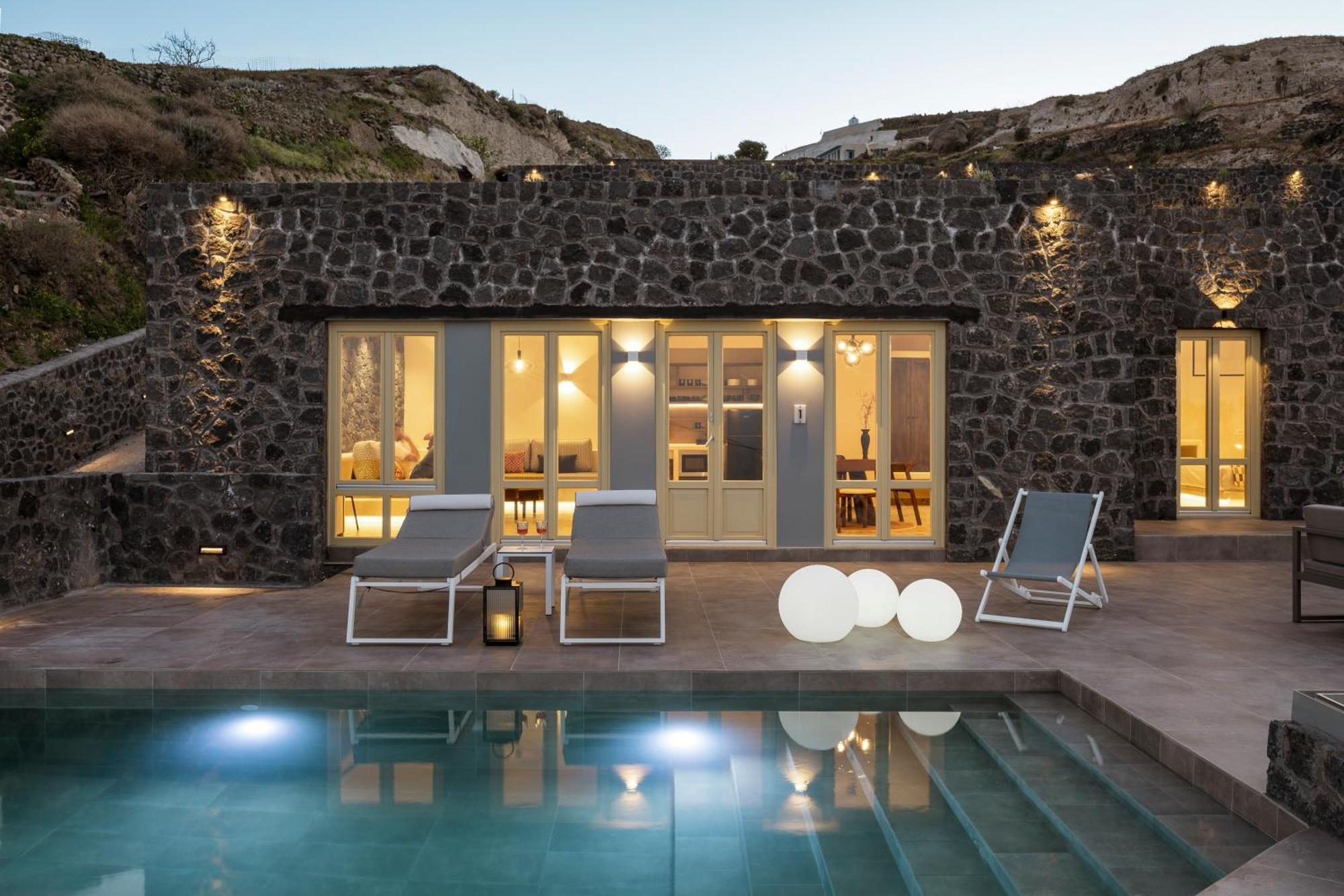 Almarossa Luxury Villas Vourvoúlos 外观 照片